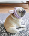Cute Mouse Dog Bath Time Headband Bark Industry Light Purple 